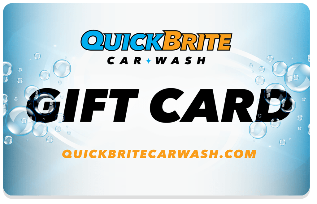 QuickBrite Car Wash Gift Card QuickBrite Car Wash Avon, Ohio